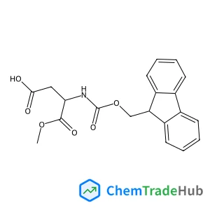 (3S)-3-{[(9H-Fluoren-9-ylmethoxy)carbonyl]amino}-4-methoxy-4-oxobutanoic acid