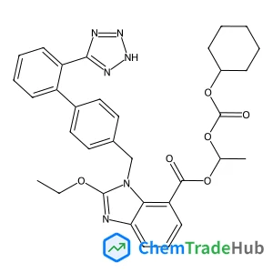1-{[(Cyclohexyloxy)carbonyl]oxy}ethyl 2-ethoxy-1-{[2'-(1H-tetrazol-5-yl)-4-biphenylyl]methyl}-1H-benzimidazole-7-carboxylate