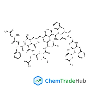 L-Asparaginyl-L-phenylalanyl-L-alpha-aspartyl-L-alpha-glutamyl-L-isoleucyl-L-alpha-aspartyl-L-arginyl-L-serylglycyl-L-phenylalanylglycyl-L-phenylalanyl-L-asparagine
