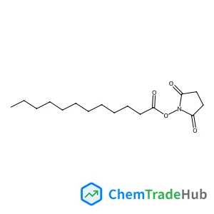 1-(Dodecanoyloxy)-2,5-pyrrolidinedione