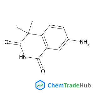 1,3(2H,4H)-Isoquinolinedione, 7-amino-4,4-dimethyl- structure 1,3(2H,4H)-Isoquinolinedione, 7-amino-4,4-dimethyl- structure