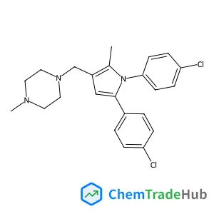 1-{[1,5-Bis(4-chlorophenyl)-2-methyl-1H-pyrrol-3-yl]methyl}-4-methylpiperazine