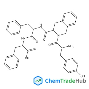 N-{[(3S)-2-(L-Tyrosyl)-1,2,3,4-tetrahydro-3-isoquinolinyl]carbonyl}-L-phenylalanyl-L-phenylalanine
