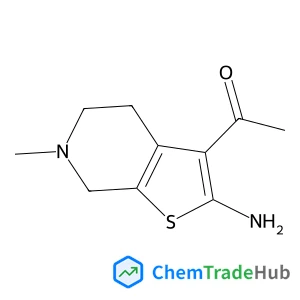 1-(2-Amino-6-methyl-4,5,6,7-tetrahydrothieno[2,3-c]pyridin-3-yl)ethanone