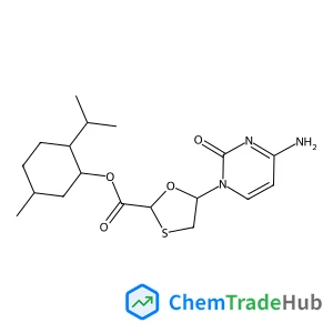 (1R,2S,5R)-2-Isopropyl-5-methylcyclohexyl (2R,5S)-5-(4-amino-2-oxo-1(2H)-pyrimidinyl)-1,3-oxathiolane-2-carboxylate