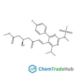 Methyl (3R,6E)-7-{4-(4-fluorophenyl)-6-isopropyl-2-[methyl(methylsulfonyl)amino]-5-pyrimidinyl}-3-hydroxy-5-oxo-6-heptenoate