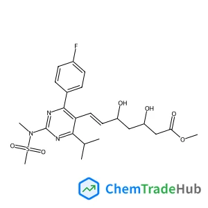 Methyl (3R,5S,6E)-7-{4-(4-fluorophenyl)-6-isopropyl-2-[methyl(methylsulfonyl)amino]-5-pyrimidinyl}-3,5-dihydroxy-6-heptenoate