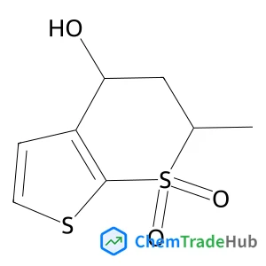 (4R,6S)-6-Methyl-5,6-dihydro-4H-thieno[2,3-b]thiopyran-4-ol 7,7-dioxide