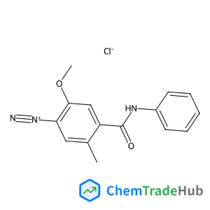 Bis[4-(benzoylamino)-2-methoxy-5-methylbenzenediazonium] tetrachlorozincate(2-)