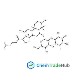 (3beta,6alpha,12beta)-3,12-Dihydroxydammara-20,24-dien-6-yl 2-O-(6-deoxy-alpha-L-mannopyranosyl)-beta-D-glucopyranoside