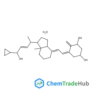 (1S,3R,5Z,7E,22E,24S)-26,27-Cyclo-9,10-secocholesta-5,7,10,22-tetraene-1,3,24-triol hydrate (1:1)