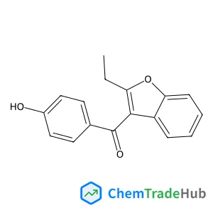 (2-Ethyl-1-benzofuran-3-yl)(4-hydroxyphenyl)methanone