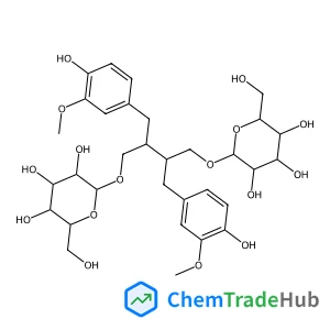 (2R,3R)-4-(beta-D-Glucopyranosyloxy)-2,3-bis(4-hydroxy-3-methoxybenzyl)butyl beta-D-glucopyranoside