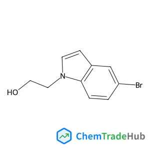 2-(5-Bromo-1H-indol-1-yl)ethanol structure
