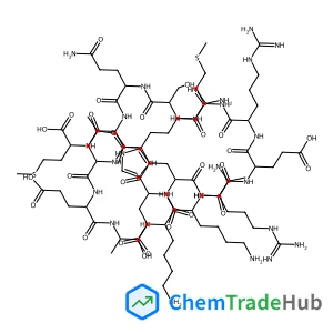 (4S)-5-[[(2S)-1-[[(2S)-1-[[(2S)-1-[[(2S)-1-[[(2S)-6-amino-1-[[(2S)-1-[[(2S)-1-[[(2S)-1-[[(2S)-1-[[(2S)-1-[[(2S)-1-[[(2S)-5-amino-1-[[(2S)-1-[[(1S)-1-carboxy-3-methylsulfanylpropyl]amino]-3-methyl-1-oxobutan-2-yl]amino]-1,5-dioxopentan-2-yl]amino]-3-hydroxy-1-oxopropan-2-yl]amino]-4-methylsulfanyl-1-oxobutan-2-yl]amino]-5-carbamimidamido-1-oxopentan-2-yl]amino]-4-carboxy-1-oxobutan-2-yl]amino]-5-carbamimidamido-1-oxopentan-2-yl]amino]-3-(1H-imidazol-4-yl)-1-oxopropan-2-yl]amino]-1-oxohexan-2-yl]amino]-1-oxopropan-2-yl]amino]-4-carboxy-1-oxobutan-2-yl]amino]-4-methyl-1-oxopentan-2-yl]amino]-5-carbamimidamido-1-oxopentan-2-yl]amino]-4-[[(2S)-6-amino-2-[[(2S)-2-aminopropanoyl]amino]hexanoyl]amino]-5-oxopentanoic acid