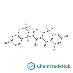 (-)-Anthrabenzoxocinone