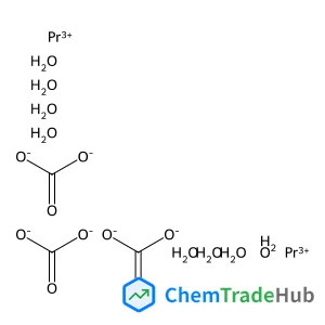 Carbonic acid, praseodymium(3+) salt (3:2), octahydrate (8CI,9CI)
