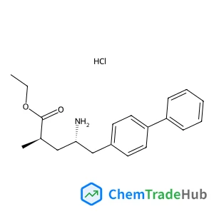 Ethyl (2R,4S)-4-amino-5-(4-biphenylyl)-2-methylpentanoate hydrochloride (1:1)
