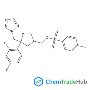 D-threo-Pentitol, 2,5-anhydro-1,3,4-trideoxy-2-C-(2,4-difluorophenyl)-4-[[[(4-methylphenyl)sulfonyl]oxy]methyl]-1-(1H-1,2,4-triazol-1-yl)-