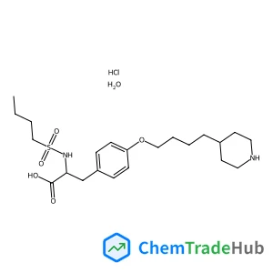N-(Butylsulfonyl)-O-[4-(4-piperidinyl)butyl]-L-tyrosine hydrochloride hydrate