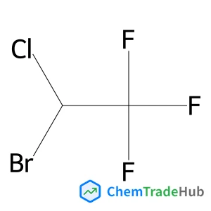 2-Bromo-2-chloro-1,1,1-trifluoroethane
