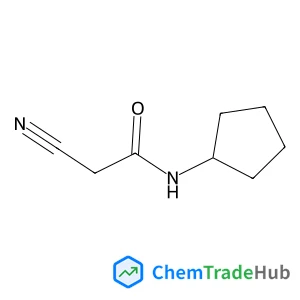 2-Cyano-N-cyclopentylacetamide structure 2-Cyano-N-cyclopentylacetamide structure