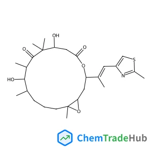 (1S,3S,7S,10R,11S,12S,16R)-7,11-Dihydroxy-8,8,10,12,16-pentamethyl-3-[(1E)-1-(2-methyl-1,3-thiazol-4-yl)-1-propen-2-yl]-4,17-dioxabicyclo[14.1.0]heptadecane-5,9-dione