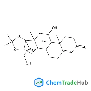 4b-Fluoro-6b-glycoloyl-5-hydroxy-4a,6a,8,8-tetramethyl-3,4,4a,4b,5,6,6a,6b,9a,10,10a,10b,11,12-tetradecahydro-2H-naphtho[2',1':4,5]indeno[1,2-d][1,3]dioxol-2-one