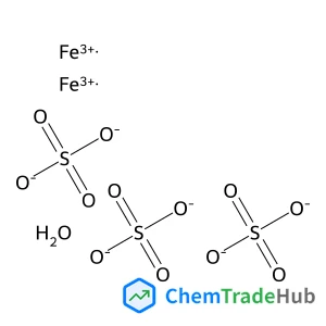 Sulfuric acid, iron(3+)salt (3:2), hydrate (8CI,9CI)