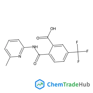 2-[(6-methyl-2-pyridyl)carbamoyl]-5-(trifluoromethyl)benzoic acid
