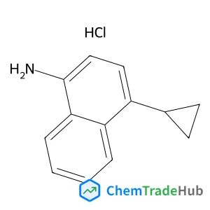 4-Cyclopropyl-1-naphthalenamine hydrochloride (1:1)