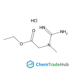 Ethyl N-carbamimidoyl-N-methylglycinate hydrochloride (1:1)