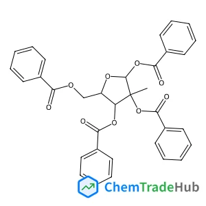 1,2,3,5-Tetra-O-benzoyl-2-C-methyl-beta-D-ribofuranose
