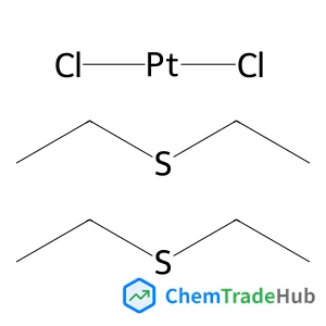 Platinum(2+) chloride - (ethylsulfanyl)ethane (1:2:2)