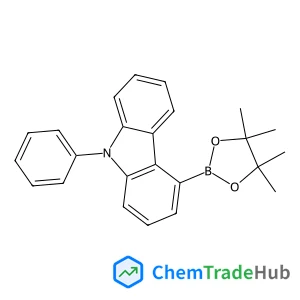 9-phenyl-4-(4,4,5,5-tetramethyl-1,3,2-dioxaborolan-2-yl)-9H-carbazole