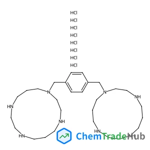 1,1'-[1,4-Phenylenebis(methylene)]bis-1,4,8,11-tetraazacyclotetradecane octahydrochloride dihydrate