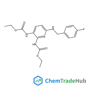 Diethyl {6-[(4-fluorobenzyl)amino]-2,3-pyridinediyl}biscarbamate