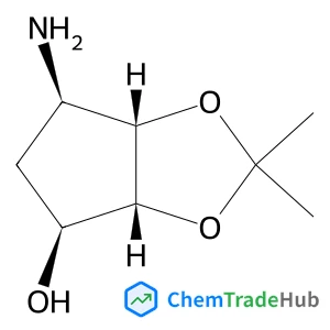 (3aR,4S,6R,6aS)-6-Amino-2,2-dimethyltetrahydro-3aH-cyclopenta[d][1,3]dioxol-4-ol