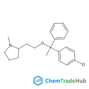 (2R)-2-{2-[(1R)-1-(4-chlorophenyl)-1-phenylethoxy]ethyl}-1-methylpyrrolidine