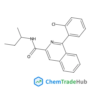 N-sec-Butyl-1-(2-chlorophenyl)-3-isoquinolinecarboxamide
