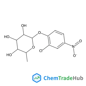 2-Chloro-4-nitrophenyl 6-deoxy-alpha-L-galactopyranoside structure