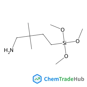 2,2-Dimethyl-4-(trimethoxysilyl)-1-butanamine