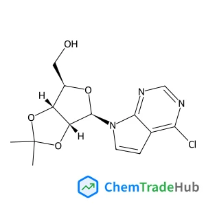 ((3AR,4R,6R,6AR)-6-(4-CHLORO-7H-PYRROLO[2,3-D]PYRIMIDIN-7-YL)-2,2-DIMETHYLTETRAHYDROFURO[3,4-D][1,3]DIOXOL-4-YL)METHANOL
