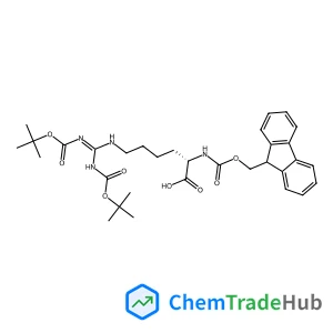 N~6~-(N,N'-Bis{[(2-methyl-2-propanyl)oxy]carbonyl}carbamimidoyl)-N~2~-[(9H-fluoren-9-ylmethoxy)carbonyl]-L-lysine