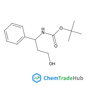 2-Methyl-2-propanyl [(1R)-3-hydroxy-1-phenylpropyl]carbamate