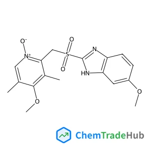1H-Benzimidazole, 6-methoxy-2-[[(4-methoxy-3,5-dimethyl-1-oxido-2-pyridinyl)methyl]sulfonyl]-