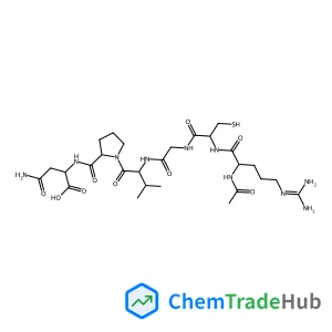 N~2~-Acetyl-N~5~-(diaminomethylene)-L-ornithyl-L-cysteinylglycyl-L-valyl-L-prolyl-L-alpha-asparagine