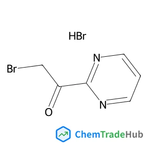 2-Bromo-1-(2-pyrimidinyl)ethanone hydrobromide (1:1) 2-Bromo-1-(2-pyrimidinyl)ethanone hydrobromide (1:1)