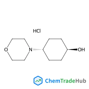 trans-4-(4-Morpholinyl)cyclohexanol hydrochloride (1:1) structure trans-4-(4-Morpholinyl)cyclohexanol hydrochloride (1:1) structure