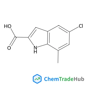 5-chloro-7-methyl-1H-indole-2-carboxylic acid